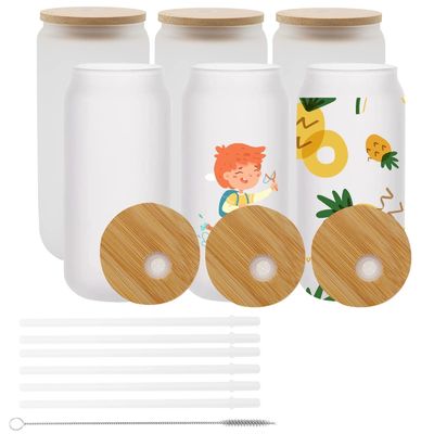 Thức khỏe tự nhiên 16oz ly bia lạnh với nắp treo và rơm món quà cuối cùng