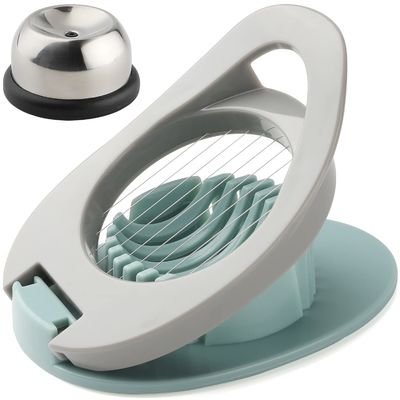 Máy cắt trứng bằng thép không gỉ cho trứng đun sôi Sợi cắt trứng bằng tay 12 * 8.3 * 3.2cm