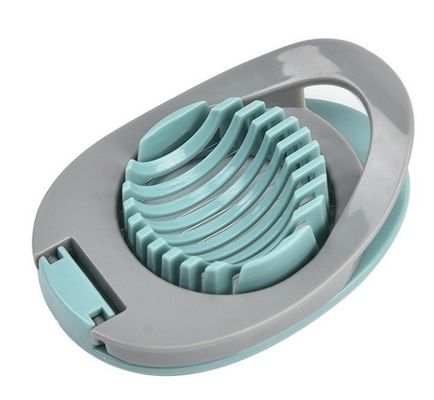 Máy cắt trứng bằng thép không gỉ cho trứng đun sôi Sợi cắt trứng bằng tay 12 * 8.3 * 3.2cm