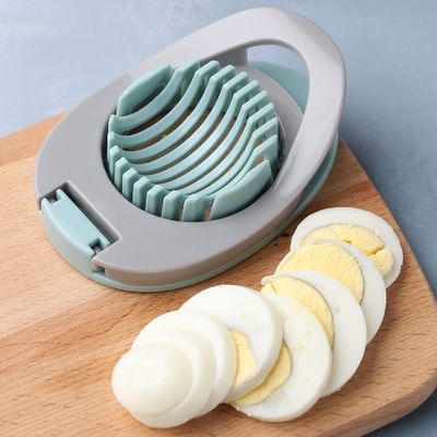 Máy cắt trứng bằng thép không gỉ cho trứng đun sôi Sợi cắt trứng bằng tay 12 * 8.3 * 3.2cm