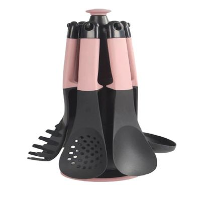 Truy cập dễ dàng dụng cụ với bộ nylon 6 mảnh và đứng lưu trữ xoay