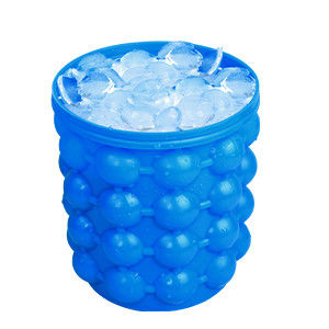 Logo tùy chỉnh Đèn băng bán tròn Đống băng với nắp Pub Blue and Red