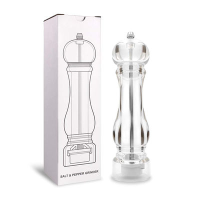 Máy xay muối và tiêu bằng thép không gỉ 60X221mm tiện lợi cho các chuyên gia bận rộn