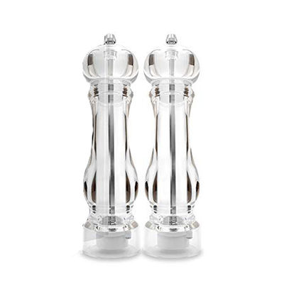 Máy xay muối và tiêu bằng thép không gỉ 60X221mm tiện lợi cho các chuyên gia bận rộn