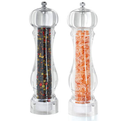 Máy xay muối và tiêu bằng thép không gỉ 60X221mm tiện lợi cho các chuyên gia bận rộn