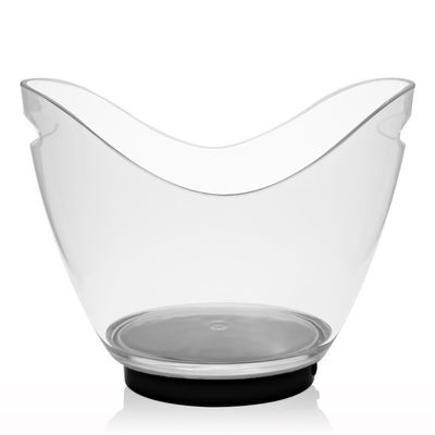 Đồ chứa bia nhựa lớn với tay cầm và đèn LED