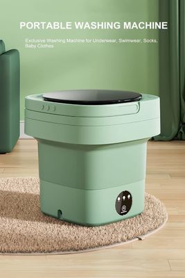 Máy giặt nhỏ 1.8KG và máy sấy quay gấp cho không gian nhỏ gọn