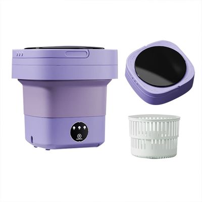 Máy giặt nhỏ 1.8KG và máy sấy quay gấp cho không gian nhỏ gọn