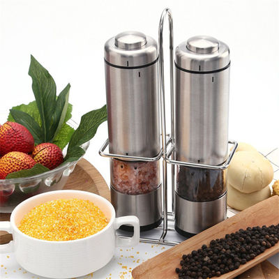 Máy nghiền hạt tiêu điện hoạt động bằng một tay Độ thô điều chỉnh cho BBQ dễ dàng
