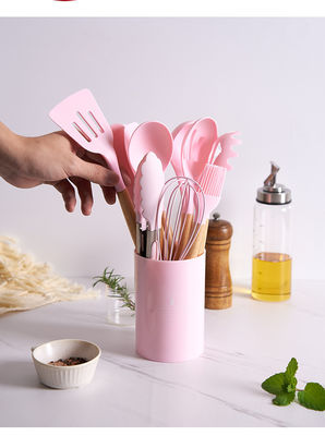 33 miếng đồ nấu ăn không dính với chảo chiên đa màu và muỗng sáp Trung Quốc