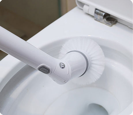 Máy rửa xô xoay điện với độ mở rộng điều chỉnh và bàn chải làm sạch trắng không dây
