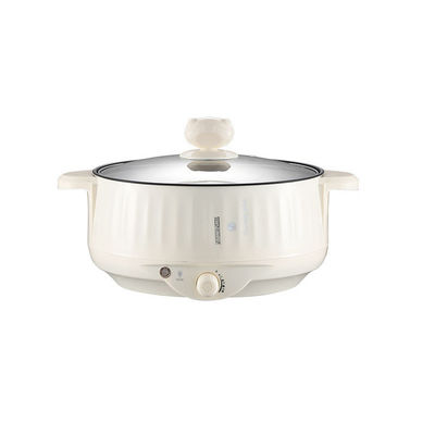 Lớp phủ không dính nhà Electric Skillet Portable Electric Hot Pot cho hộ gia đình