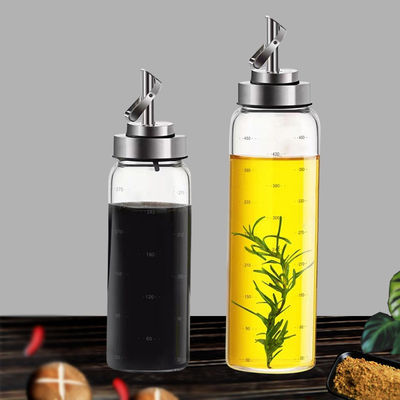 Khởi mở tự động và đóng chai dầu cho nhà bếp High Borosilicate Glass 6.4 * 25cm