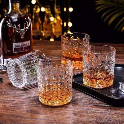 300ml Capacity Whiskey Tequila Cup với Max Diamond Glassware và Exquisite Tumbler