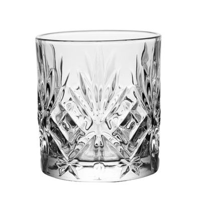 340ml Luxury Clear Rock Design Glass Graved Crystal Luxury Whiskey Beer Glass Cup (Tấm thủy tinh khắc đá tinh khiết)