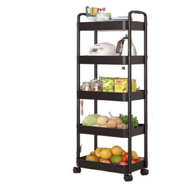 Multifunctional 5 Tier Rotatable Kitchen Vegetable Organizer với xe tải di động