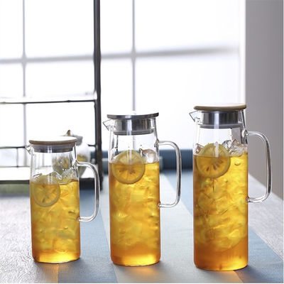 Máy phun nước ép gia dụng với kính borosilicate cao dày và nắp thép không gỉ