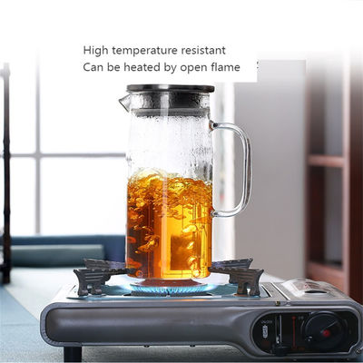 Máy phun nước ép gia dụng với kính borosilicate cao dày và nắp thép không gỉ