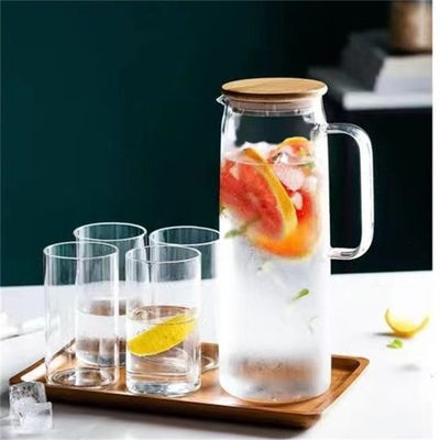 Máy phun nước ép gia dụng với kính borosilicate cao dày và nắp thép không gỉ