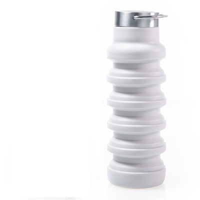 Thiết kế có thể kéo lại Khả năng lớn chai nước thể thao silicone cho các hoạt động ngoài trời
