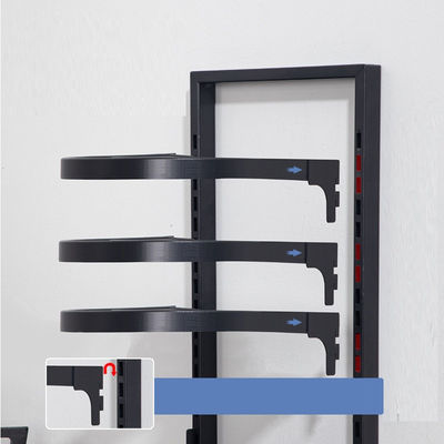 3 Lớp nồi và nồi tổ chức để giữ thiết bị bếp tùy chỉnh thép nồi rack