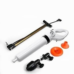Máy bơm nhà vệ sinh áp suất không khí ống nước thoát nước Blaster Máy bơm nhà vệ sinh mini cho không bị tắc