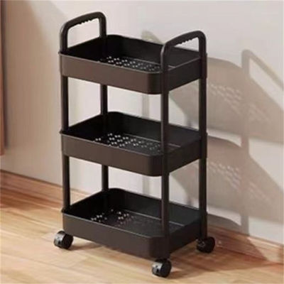 Cửa hàng bếp ba lớp quay để lưu trữ rau quả đa chức năng