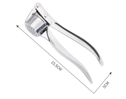 Multi Kitchen Grater Stainless Steel Zinc Alloy Máy in tỏi Press