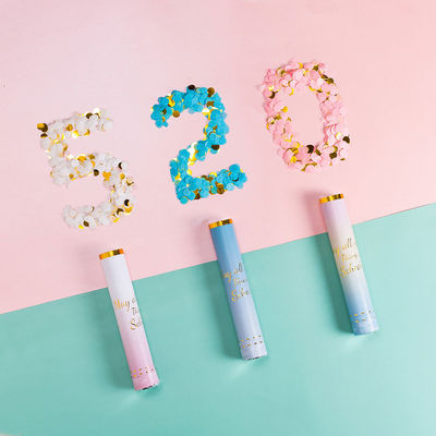 Confetti Powder Cannon với Logo tùy chỉnh- 100cm Khói bột Confetti Stick Cannon