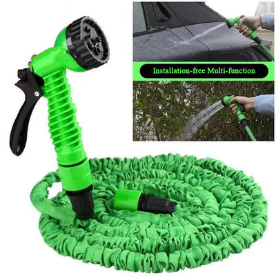 Ròng ống nước ống nước vườn 25-250FT Thường mở rộng Magic tưới với áp suất cao