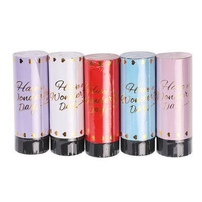 Logo tùy chỉnh Tiệc mừng sinh nhật Hôn nhân Biodegradable Paper Spring Confetti Poppers