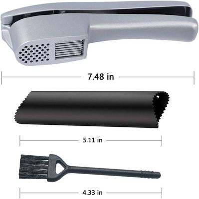 2 trong 1 Ginger Chopper nhôm hợp kim Tấm tỏi và tỏi slicer với logo tùy chỉnh