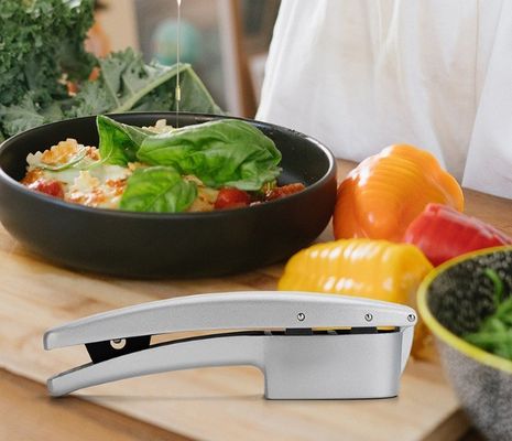 2 trong 1 Ginger Chopper nhôm hợp kim Tấm tỏi và tỏi slicer với logo tùy chỉnh