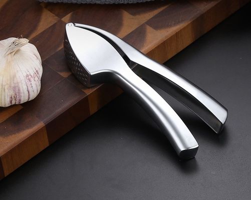 Thép không gỉ hợp kim kẽm Máy in tỏi Press Press tay cho công cụ nấu ăn