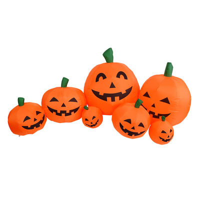 2.2m dài ngoài trời trong nhà Halloween bông dưa chuột bơm hoa với đèn LED