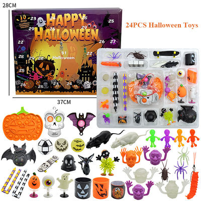 Đồ chơi hoạt hình Fidget Squishy 18pcs 24pcs Blind Box Halloween Toys Squeeze Toys cho trẻ em