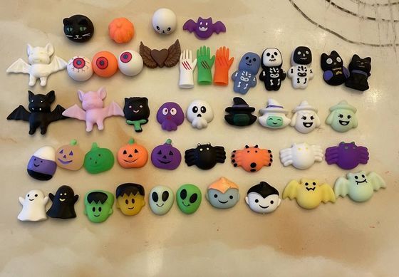 Môi trường thân thiện Halloween Mochi Đồ chơi ngọt ngào và thỏa mãn cho trẻ em chơi