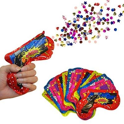 Hình dạng súng tự bơm hơi Confetti súng bơm cho Green Year đám cưới sinh nhật