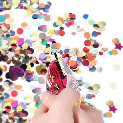 Hình dạng súng tự bơm hơi Confetti súng bơm cho Green Year đám cưới sinh nhật