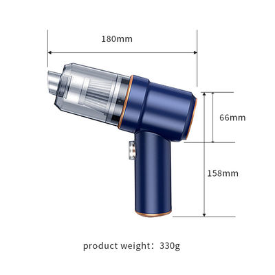 Máy hút bụi xe cầm tay gia dụng 12V với chức năng ánh sáng và hút