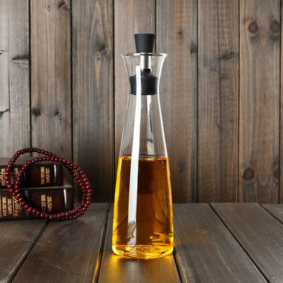 650ML / 400ML chai bình dầu và giấm kính không nhỏ giọt thiết kế cho nhà bếp