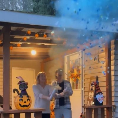 60cm Giới tính tiết lộ Confetti Cannon Popper Smoke Powder Confetti Stick cho đồ dùng bữa tiệc