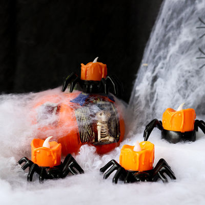 Halloween trang trí đèn LED Đẹp nến dưa chuột Đèn đêm Đèn nến trang trí đèn 8 * 12cm