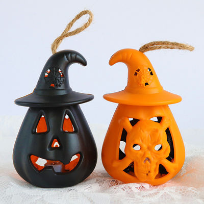Thiết kế trang trí sáng tạo Halloween Thiết kế đèn chùm Dưa chuột đèn nến điện tử LED