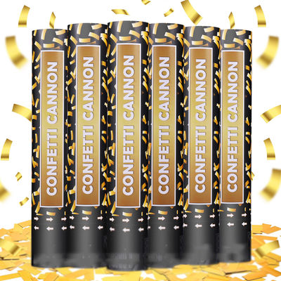 40cm đa màu Biodegradable Party Popper Confetti Cannon cho lễ hội đầy màu sắc