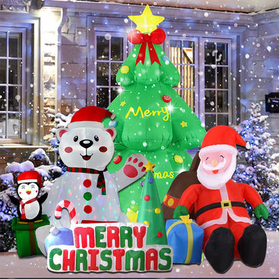 Polyester Party Decorations Ornaments with LED Christmas Lights Giáng sinh