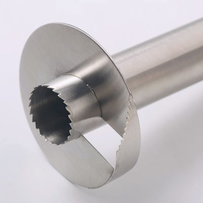 24 * 11cm Máy cắt trái cây bằng thép không gỉ bằng tay với lưỡi sắc và tay cầm có thể tháo rời