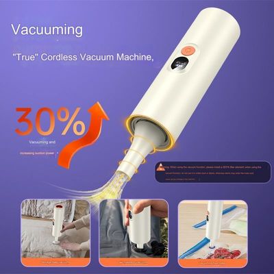 Máy hút bụi xe máy không dây 1400Pa cho quần áo và làm sạch tất cả trong một