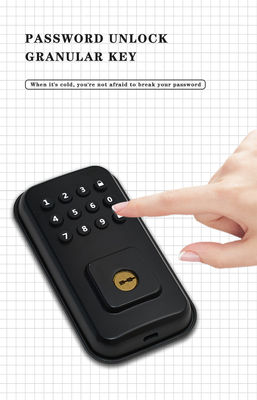 Bảo vệ cửa bằng khóa thông minh kỹ thuật số chạy pin và ứng dụng WiFi TTlock Tuya