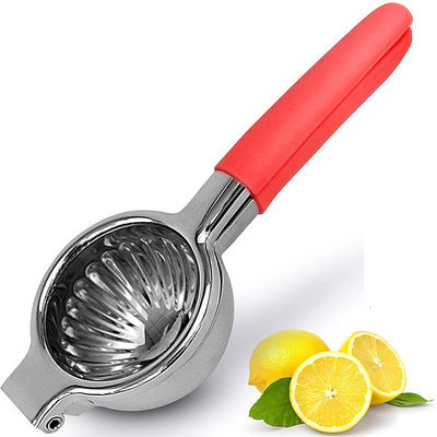 Máy ép nước chanh bằng tay với tay cầm cao su silicone và thiết kế thép không gỉ